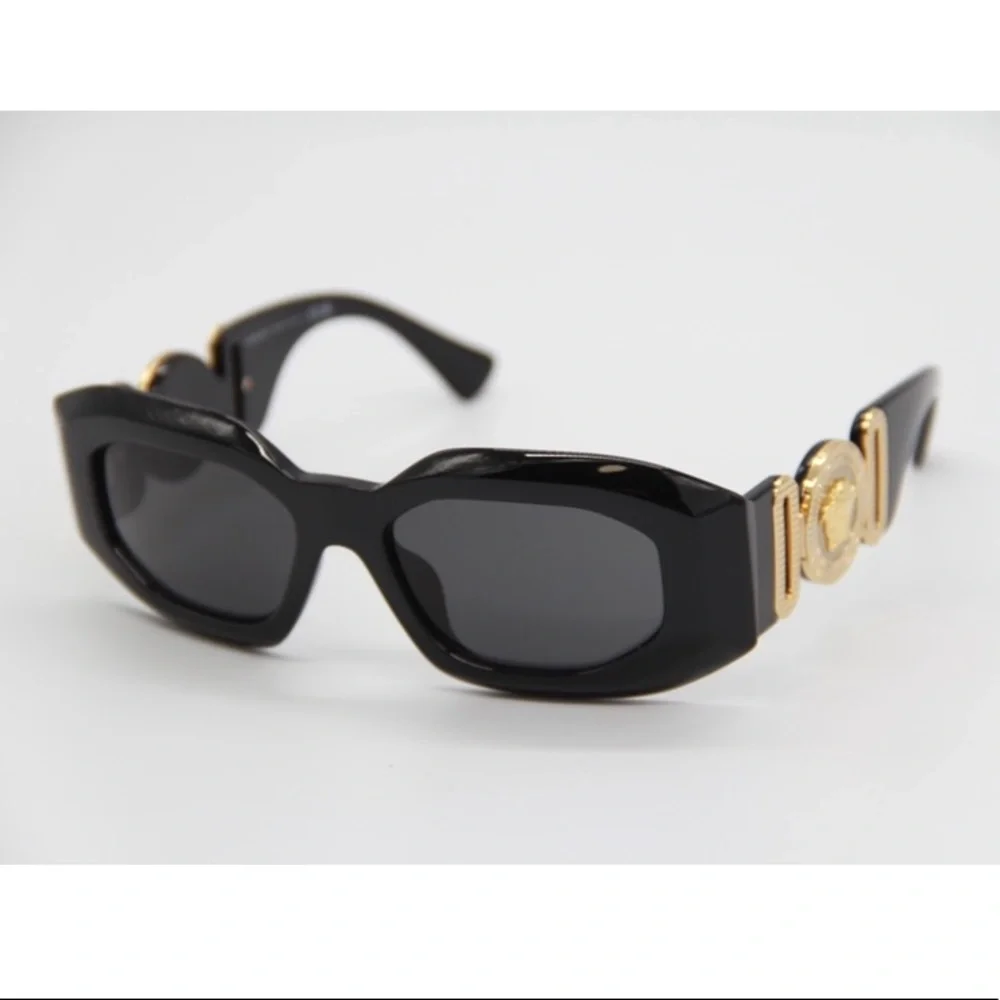 NEW VERSACE VE4425U GB1/87 MEDUSA VERSACE SUNGLASSES MOD 4425U BLACK VE 4425U